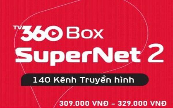 combo internet supernet2 và truyền hình tv360 viettel