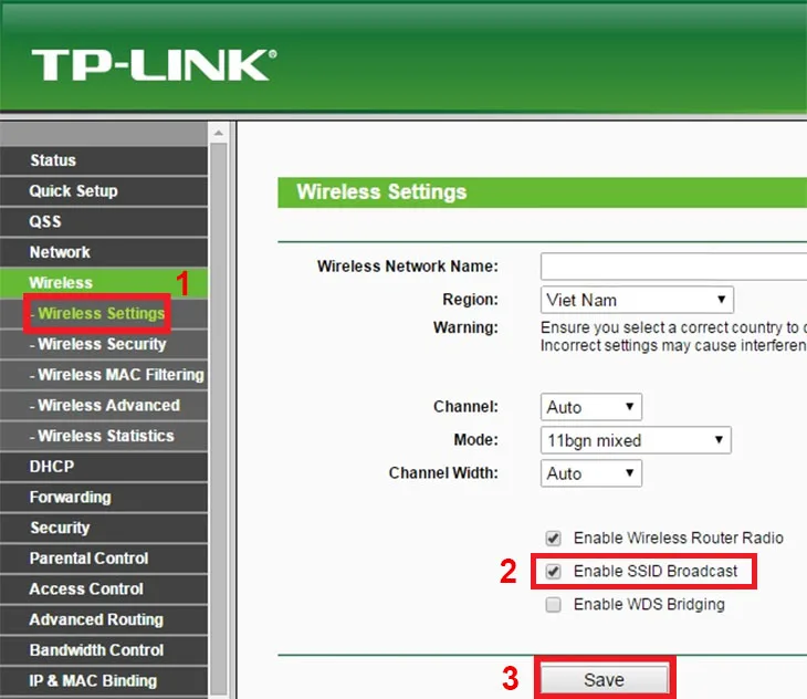 ẩn tên wifi Viettel