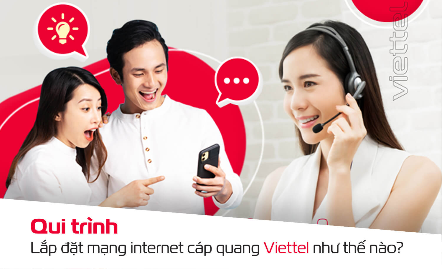 quy trình lắp internet Viettel