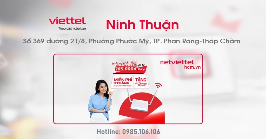 Lap internet Viettel Ninh Thuan mien phi