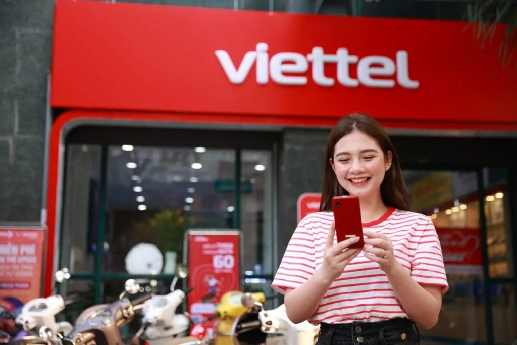 Cua hang Viettel tai Can Giuoc