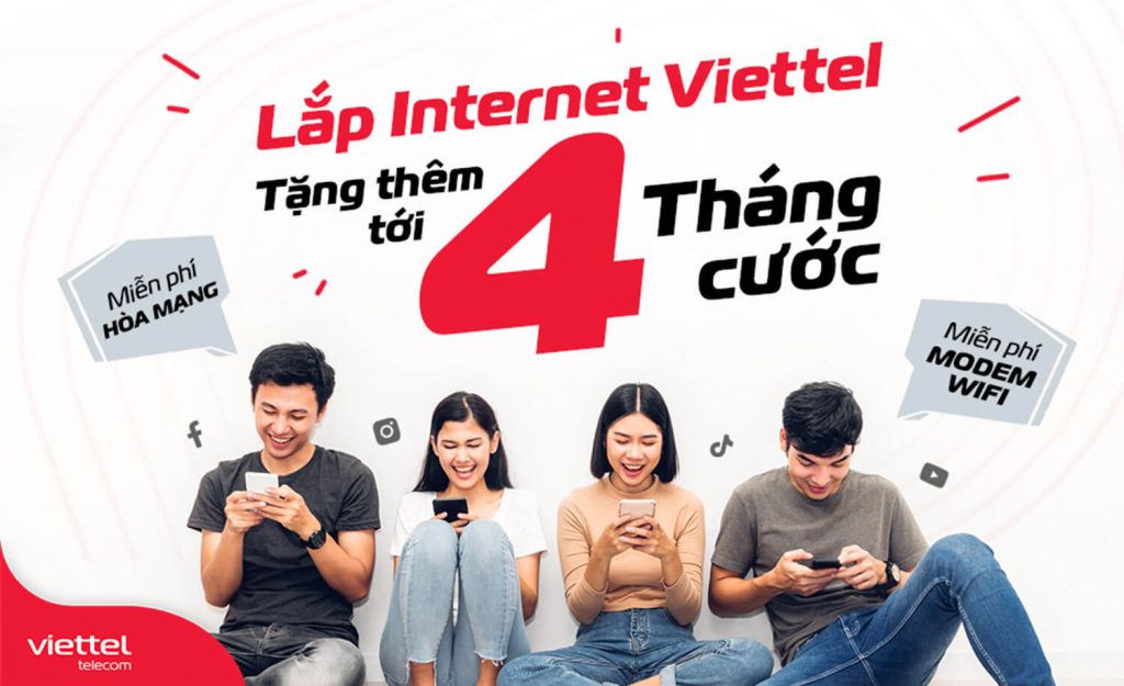Lap internet Viettel Hoang Mai