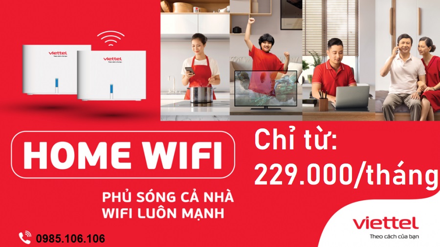 Home wifi Viettel Binh Duong
