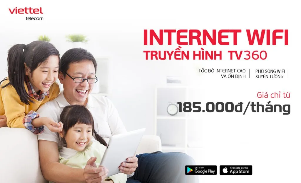 internet va truyen hinh Viettel