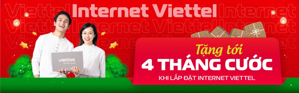 Lap internet Viettel Quan Ninh Kieu tang den 4 thang cuoc
