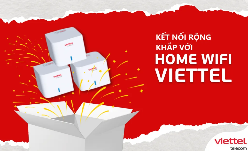 Đăng ký internet Viettel Gò Vấp giá chỉ 180.000 VNĐ/tháng, thủ tục nhanh 2 Lap home wifi Viettel