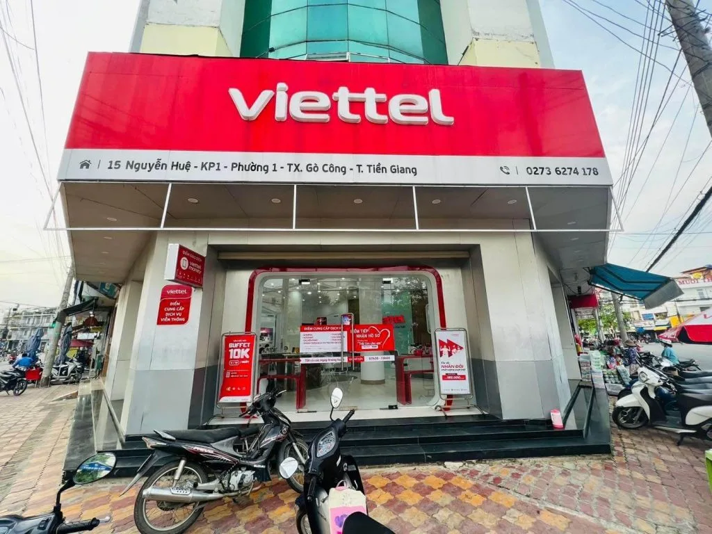 Cua hang Viettel Go Cong