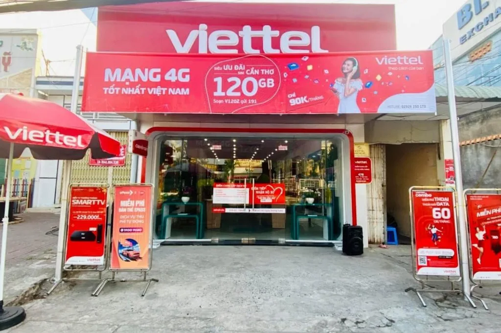 Cua hang Viettel Thot Not