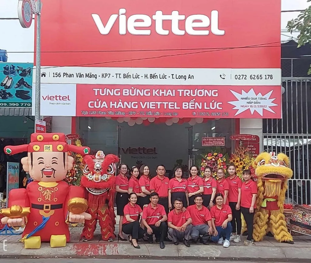 Cua hang Viettel Ben Luc