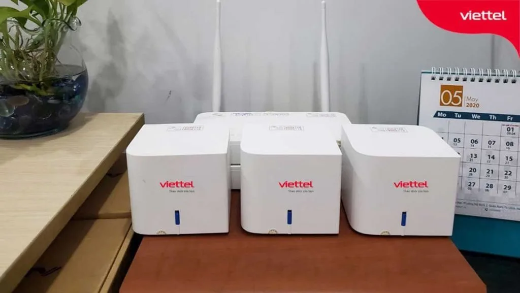 Lắp internet Viettel Điện Biên tặng ngay wifi 6, giá siêu rẻ 2 Bo thiet bi home wifi VIettel