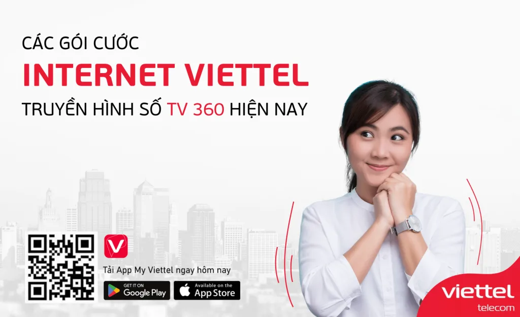 Lắp đặt internet Viettel Hoài Đức, Hà Nội nhận hàng ngàn ưu đãi 2 Cac goi cuoc Internet Viettel va truyen hinh TV360
