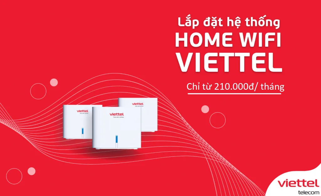 Lap home wifi Viettel