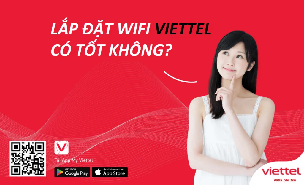 Đăng ký internet Viettel Thủ Đức khuyến mãi lớn, tặng wifi 6 2 Lap wifi Viettel co tot khong