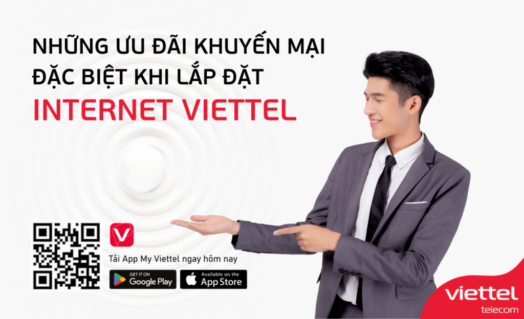 Khuyen mai lap Internet Viettel thi xa Binh Minh
