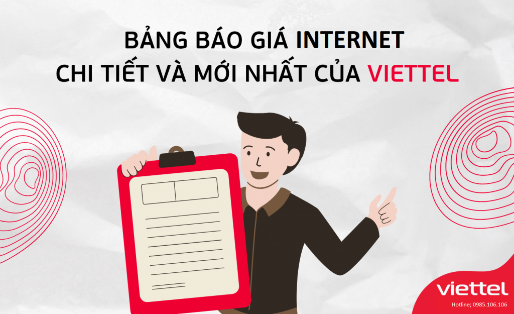 Bang gia Internet Viettel tai Nui Thanh