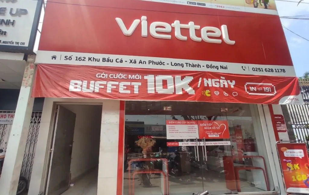Địa chỉ cửa hàng Viettel Long Thành, Đồng Nai 1 Cua hang Viettel Long Thanh