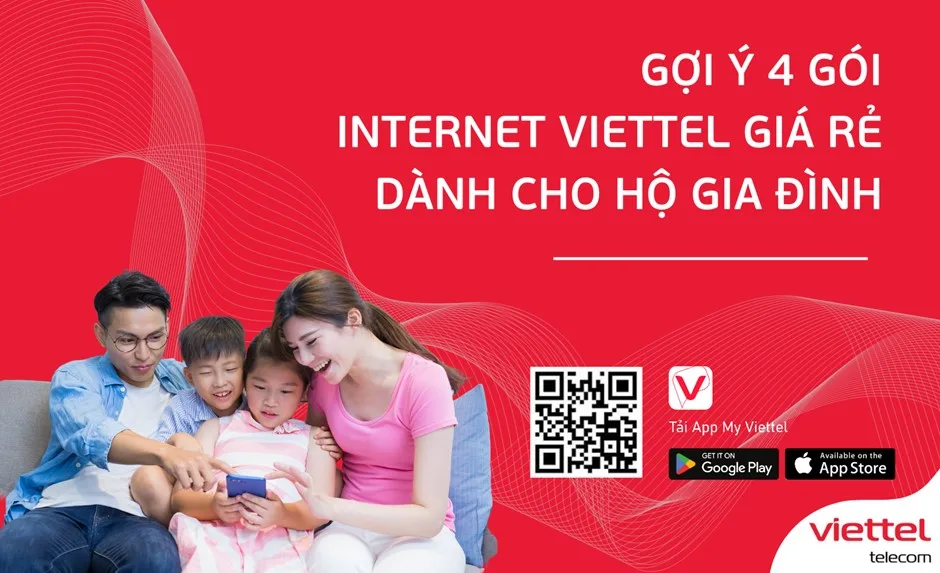 Lắp mạng Viettel tại Tịnh Biên khuyến mãi hấp dẫn, thủ tục đơn giản 2 Goi internet Viettel gia re cho ho gia dinh