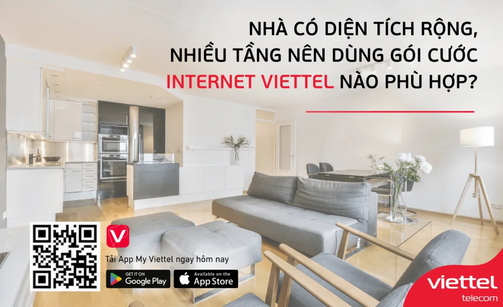 Lắp mạng Viettel tại Tịnh Biên khuyến mãi hấp dẫn, thủ tục đơn giản 3 Nha co dien tich rong nen su dung nhom goi cuoc STAR cua Viettel