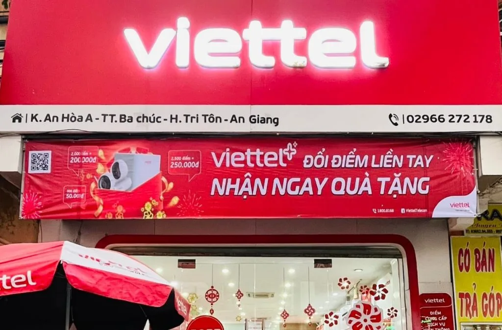 Cửa hàng Viettel huyện Tri Tôn, An Giang cập nhật mới 2025 1 Cua hang Viettel huyen Tri Ton