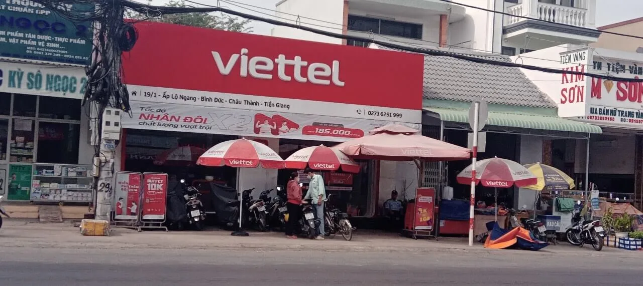 Danh sách 3 cửa hàng Viettel Châu Thành Tiền Giang 1 Cua hang Viettel Chau Thanh Tien Giang
