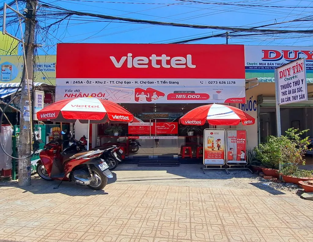 Cua hang Viettel Cho Gao