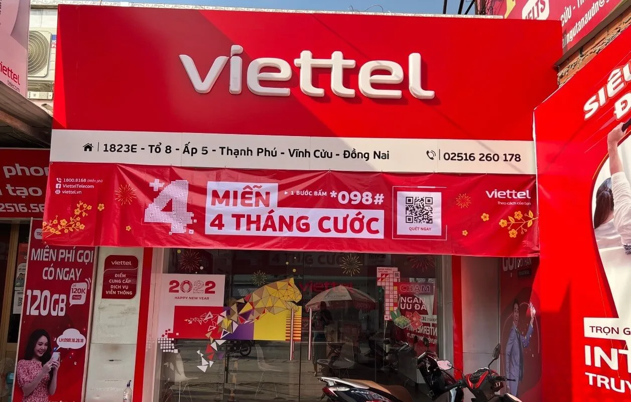 Điểm giao dịch trực tiếp - Cửa hàng Viettel Vĩnh Cữu, Đồng Nai 1 Cua hang Viettel Vinh Cuu